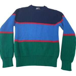 Vintage 80s Christopher Rand Knit Sweater, Kids M 12-14 or Womens Small